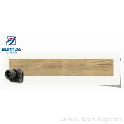 Sunnda 160x900 non-slip wood look design tile faux timber flooring